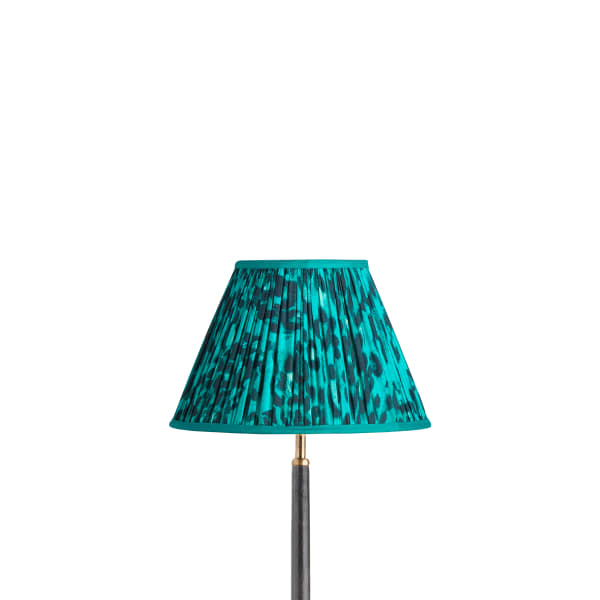 30cm empire shade in jade Leopard Love by Matthew Williamson