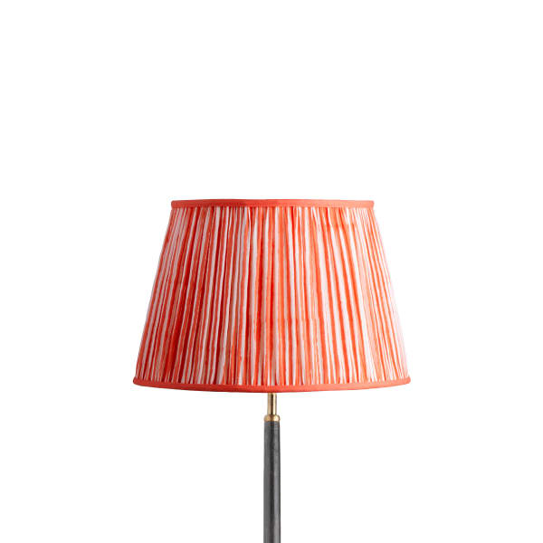 35cm straight empire shade in coral chalk stripes
