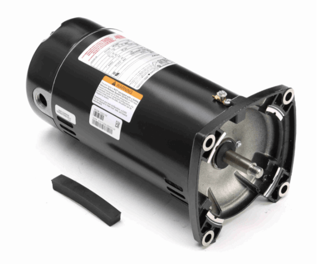 1 HP Square Flange Up-Rated Motor, 115/230V