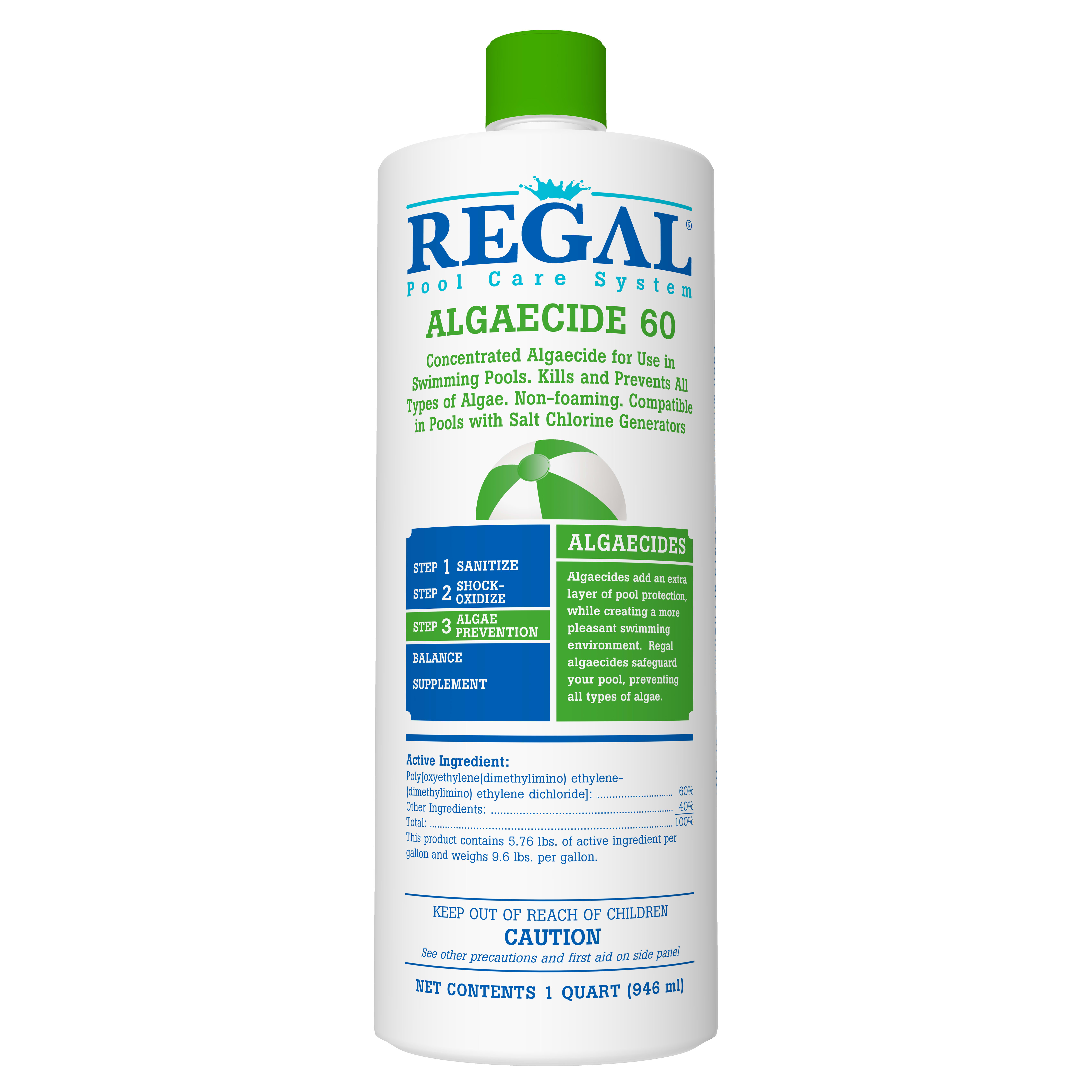 Algaecide 60 Swimming Pool Algae Killer