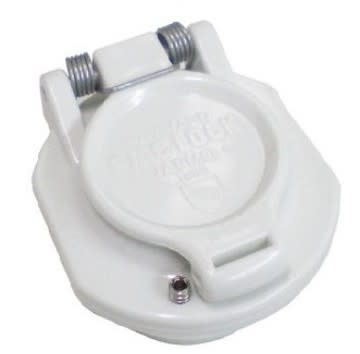Vacuum Lock Safety Wall Fitting Replacement, White