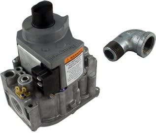 Natural Gas Valve w/ Street Elbow
