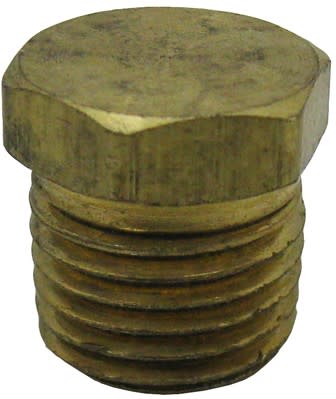 1/4" Plug Pipe Bronze