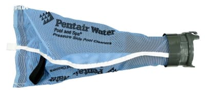 Coarse Mesh Velcro Filter Bag, Grey