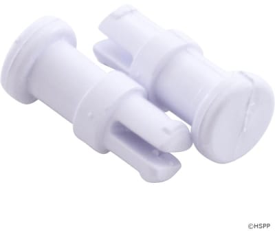 Vac Tube Posts, Snap Fit, Gray (2 Pack)