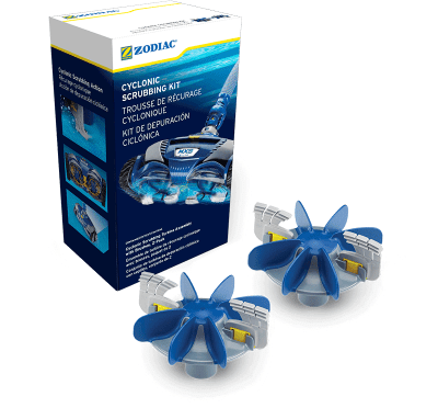Genuine OEM Cyclonic Scrubbing Turbine Assembly, 2 Pack