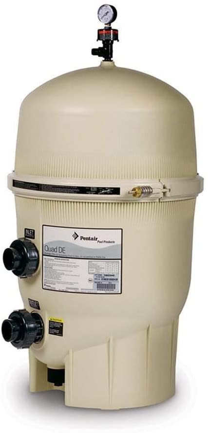 Pentair Quad DE Filter 80 sqft EC-188593: The Ultimate Pool Filter