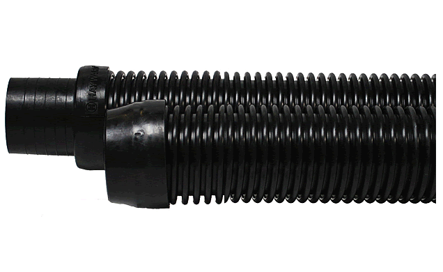 Bulk Connector Hose 4' Black