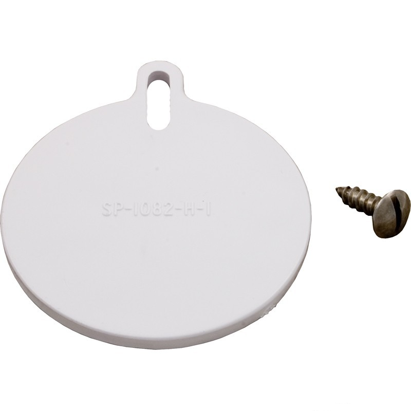 Slide Plate w/ Screw, White