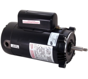 Energy Efficient Pump Motor, Up Rated, 2.5 HP, 230v