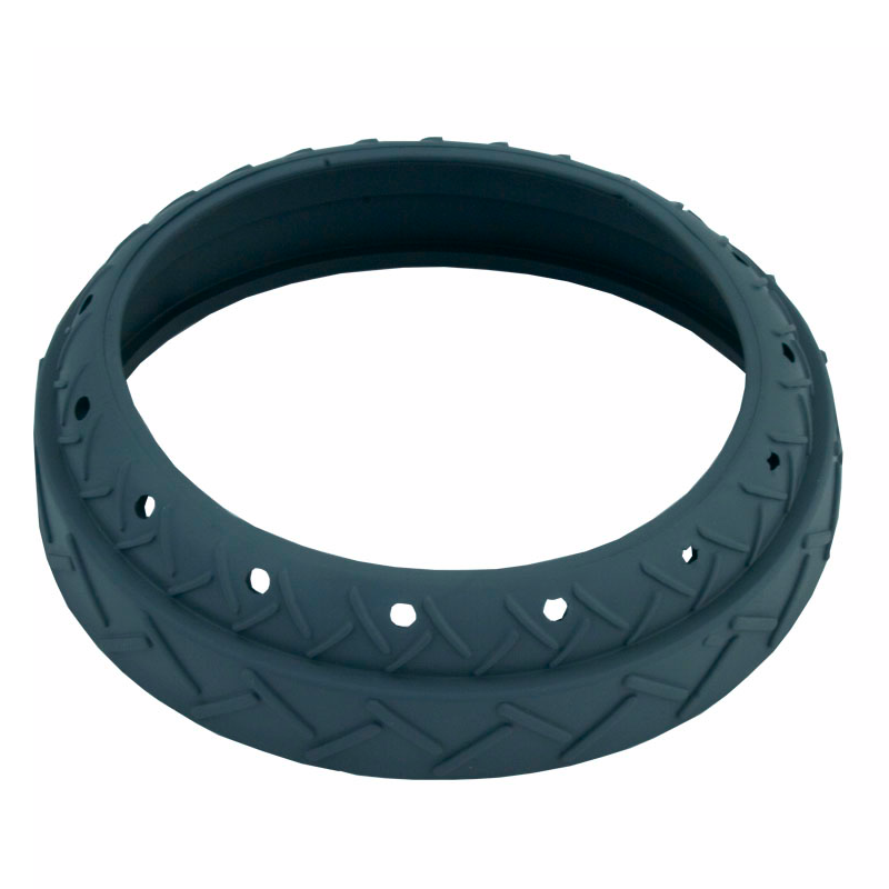 Rubber Tire for Wheel, Gray