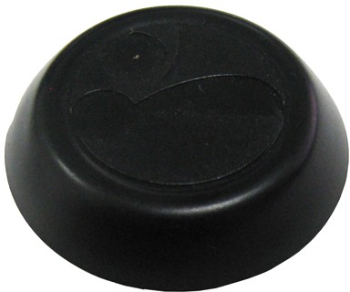 Genuine OEM Hubcap, Black