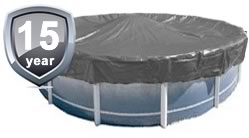 18' Solid, Round Winter Cover, 15 Year King Warranty