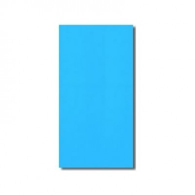 LI163220, 16'x32' Oval Solid Blue 20 Gauge Overlap Liner 48" / 52"