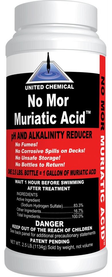 MURA-C12, No Mor Muriatic Acid - 2.5lbs.