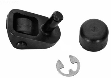 Swivel Wheel Kit, Gunite, Black