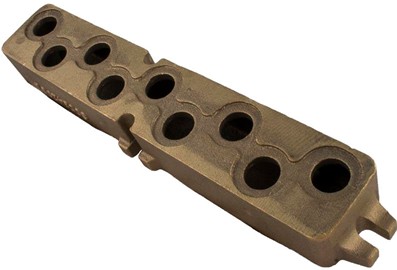 9 Hole Bronze Return Header