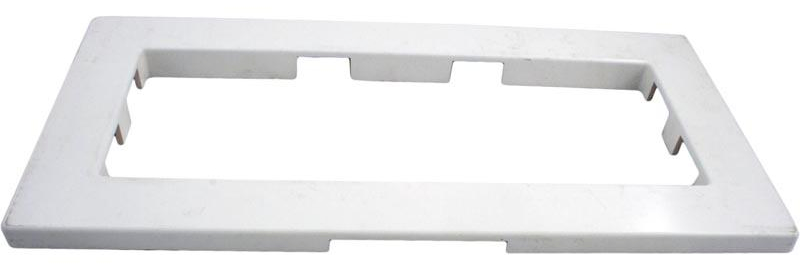 519-9540, Wide Mouth Renegade Skimmer Faceplate Cover, Vinyl, White