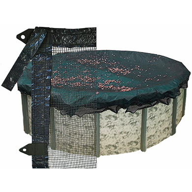 15 foot round above ground pool leaf net cover