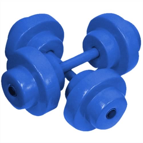 Texas Recreation Super Soft Bar Bells - Bahamha Blue