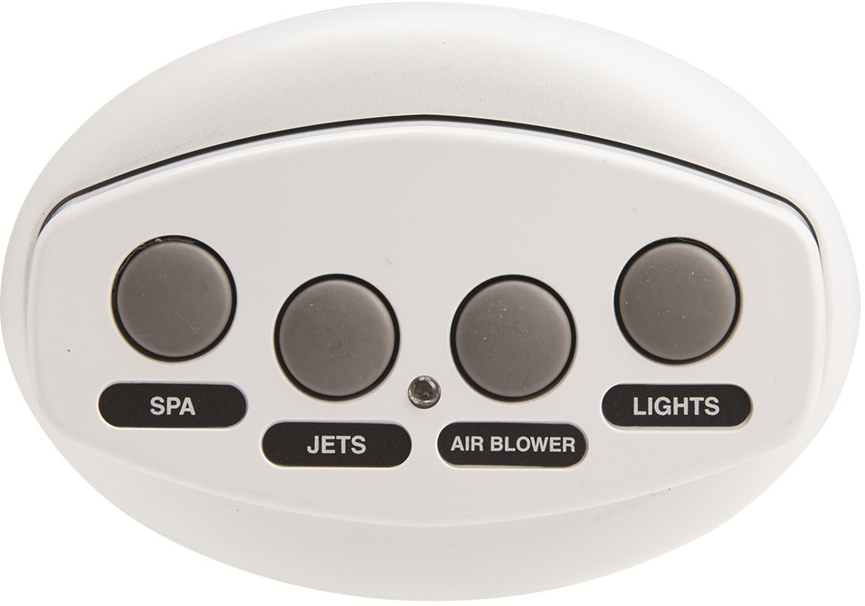 Pentair 521887 iS4 Spa-side Remote, White 150ft.