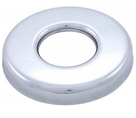 Stainless Steel Escutcheon Plate, 1.90" OD Rail - Marine Grade