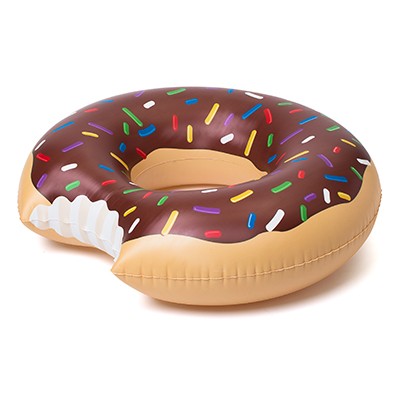 Chocolate Donut Pool Float