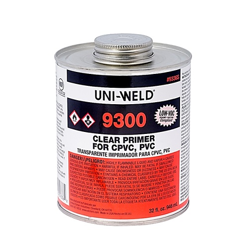 Uni-Weld 9300 Series Clear Primer - 32oz 