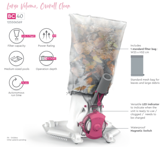 BWT BC40 Leaf Vac