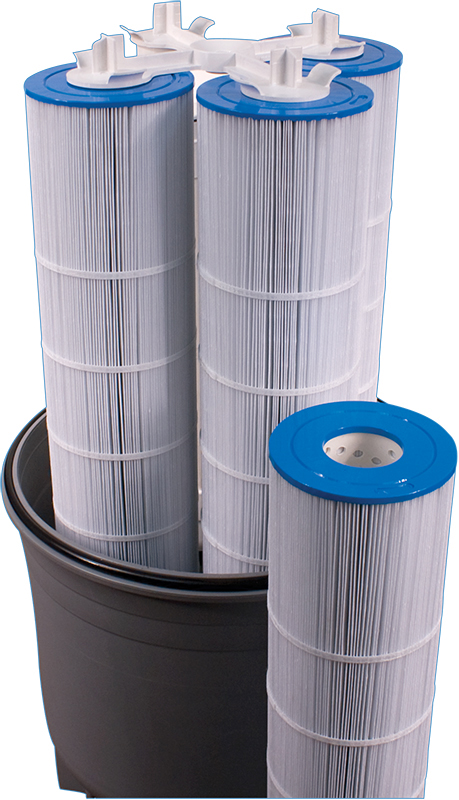 Crystal Water Cartridge Pool Filter, 425 Sqft
