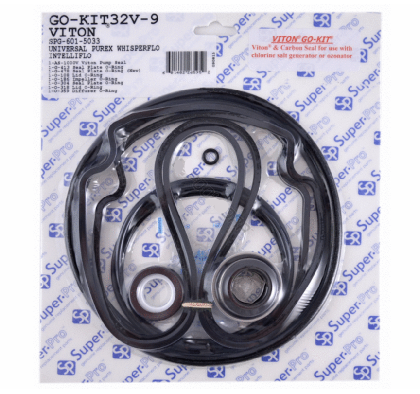 Viton Whisperflo Pump Seal Rebuild Kit