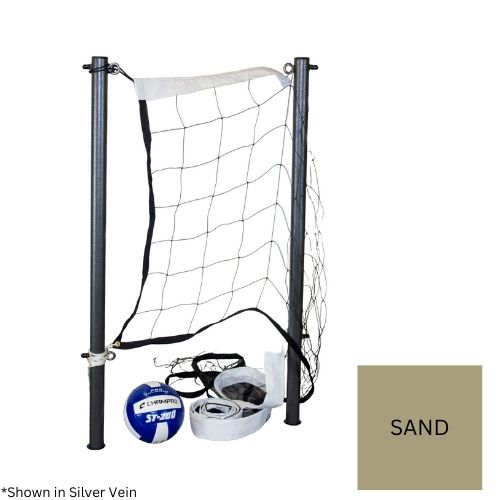 16' Net, Volleyball Set Sand Poles