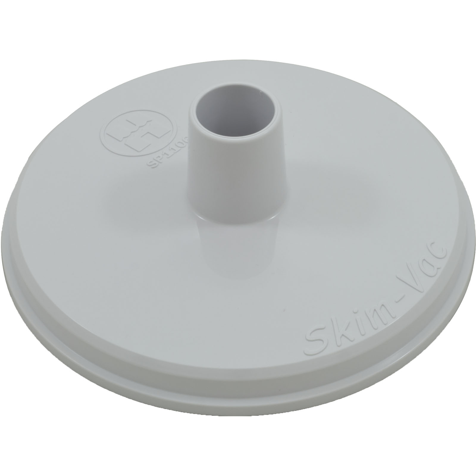 Skim Vac Skimmer Pool Vacuum Plate with Gasket, White