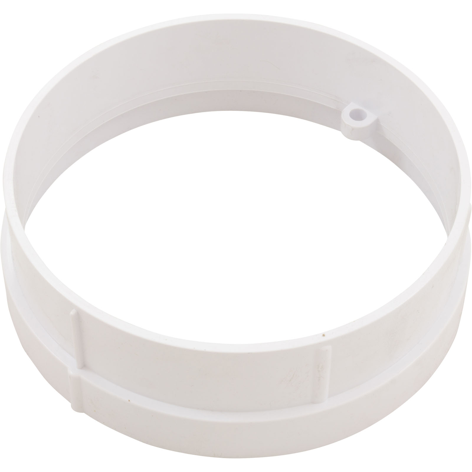 Adjustable Round Collar, White