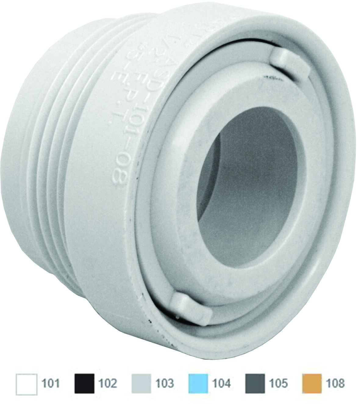 Return Extender with Eyeball and Nut 1-1/2
