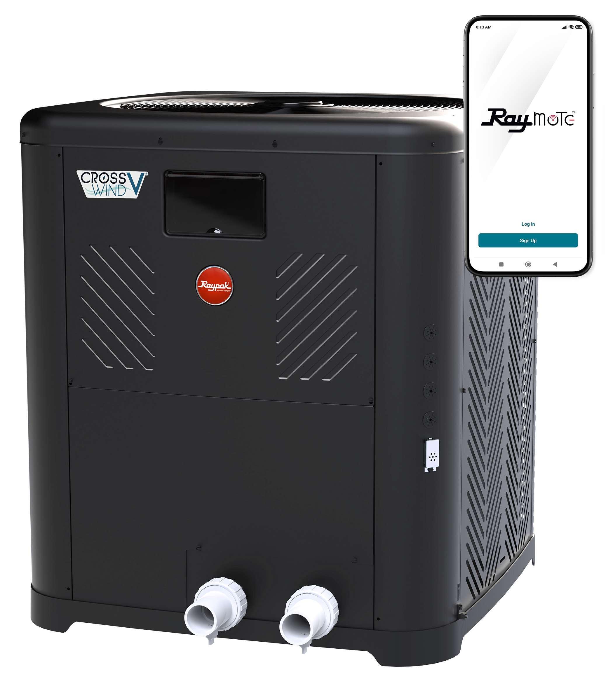 RayPak Crosswind V Swimming Pool Heat Pumps