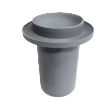 Gray Q360 Gunite Jet Collar Housing with Cap