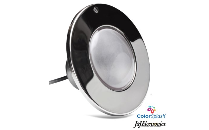 ColorSplash XG-W Series RGB + White LED Pool Light Fixture, 120V
