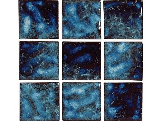 Meridian 2x2 Series Pool Tile, Cobalt