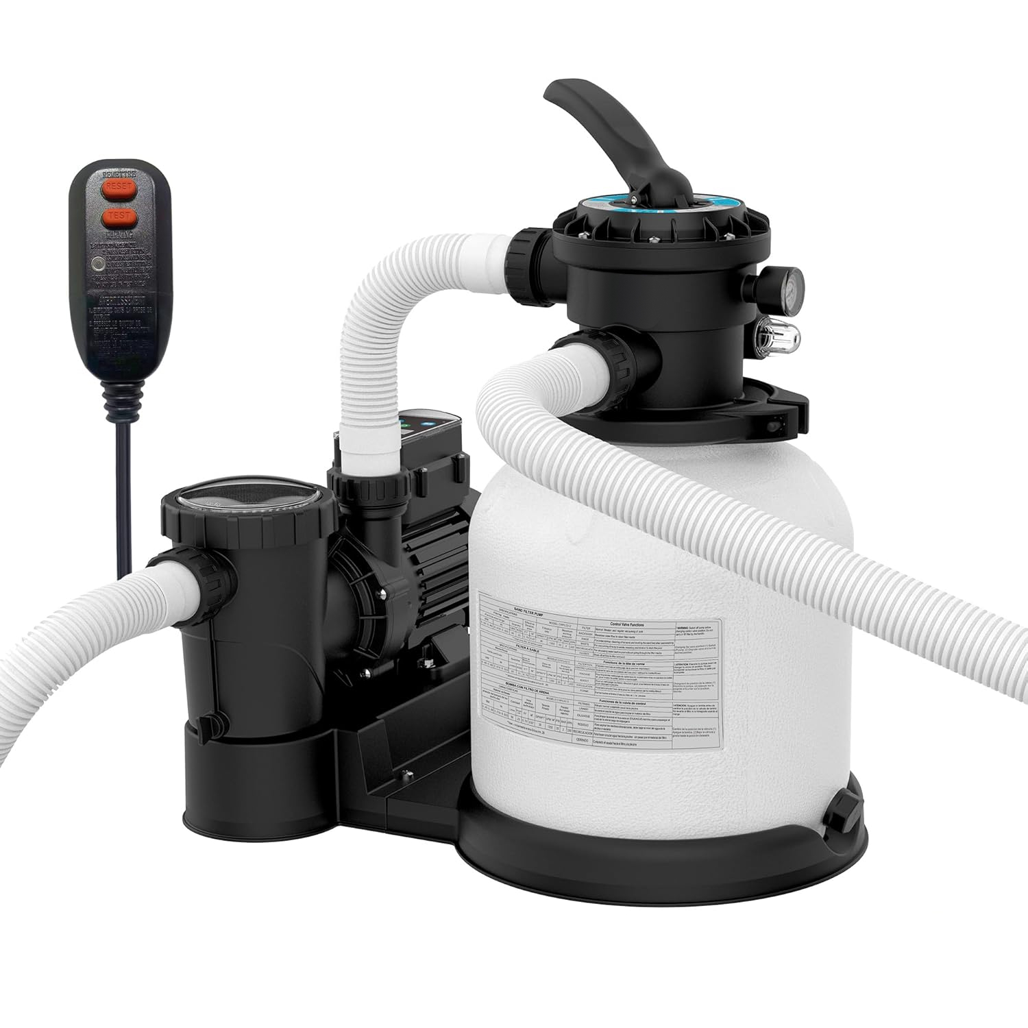 12" Filter with 2500 GPH Pump