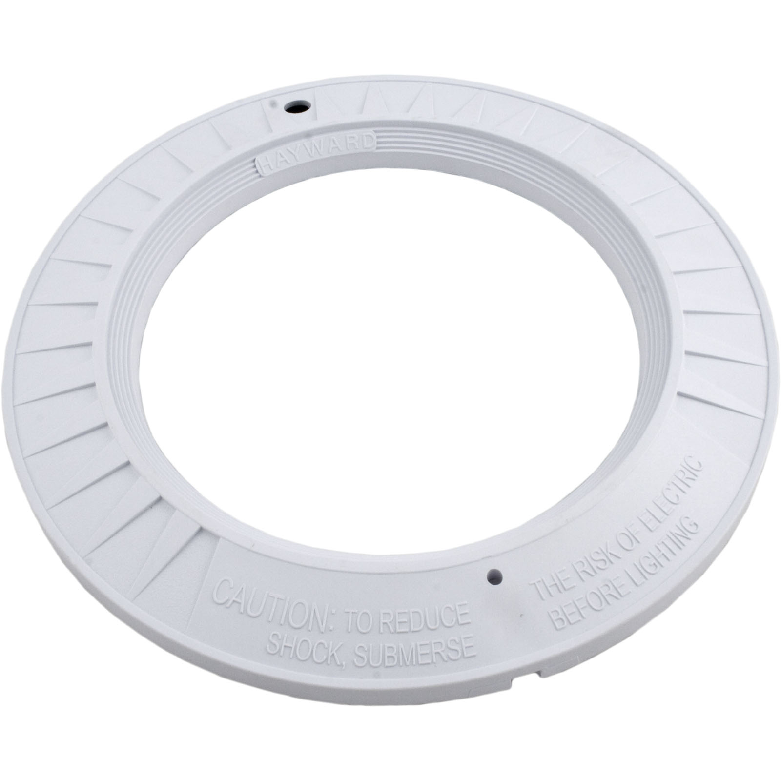 Molded Face Rim, Astrolite, White