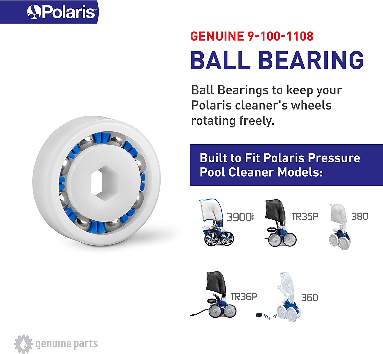 Riemen-Set Für Polaris Poolreiniger 360 & 380 – Inkl. Großem Und Kleinem Riemen