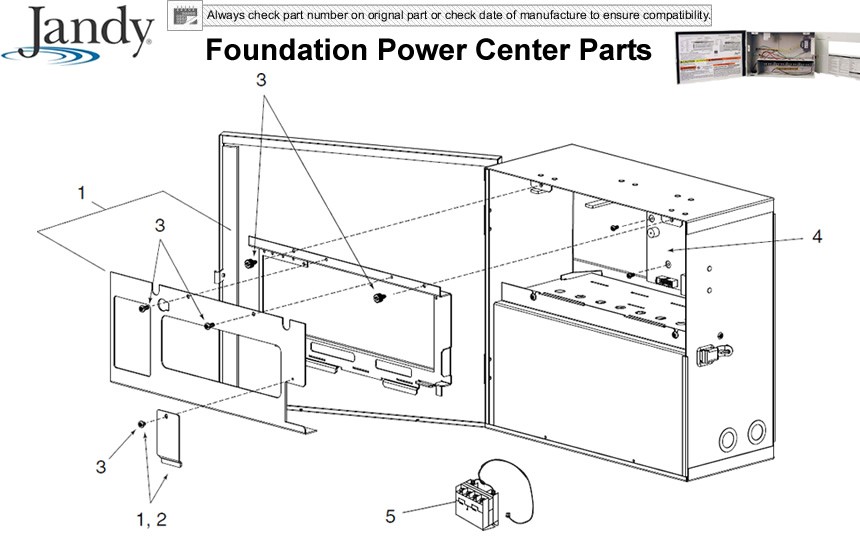Foundation Power Center Parts