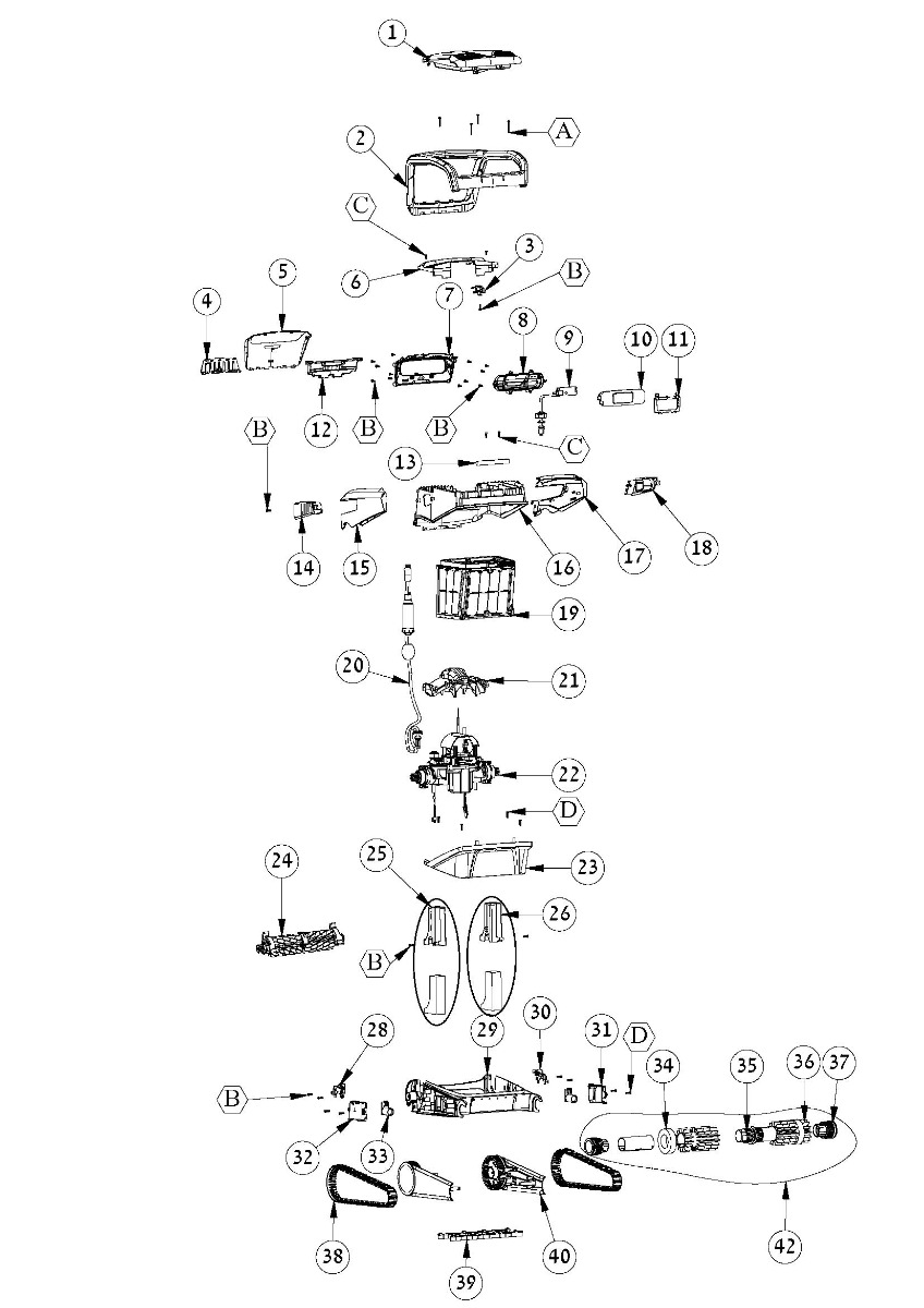 dolphin-m600-parts-diagram