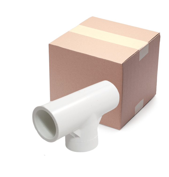 1/2-Inch Tee, Slip x Slip x Fipt, Box of 150