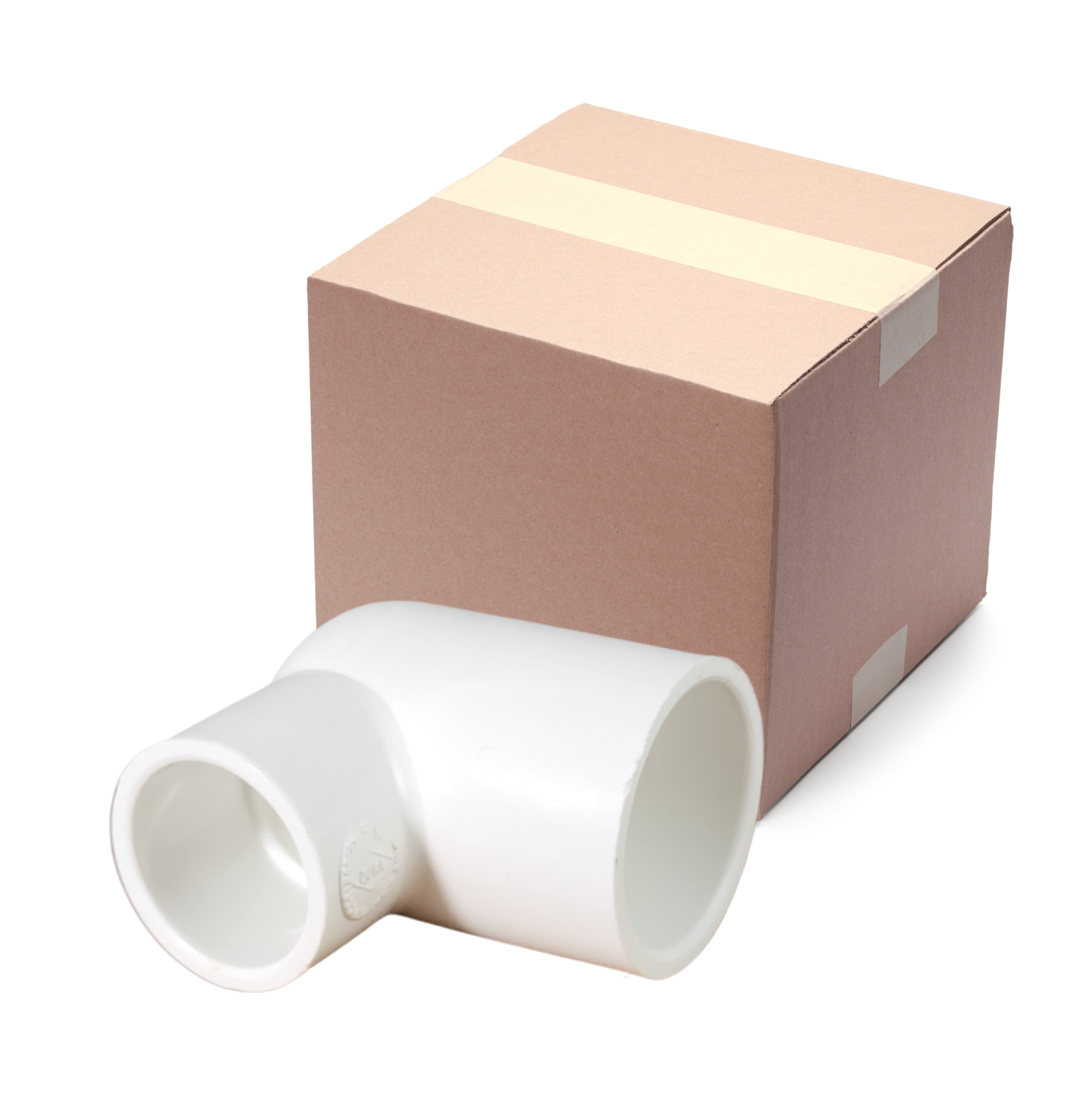 1 x 3/4-Inch 90-Degree Reducing Elbow, Slip x Slip, Box of 50