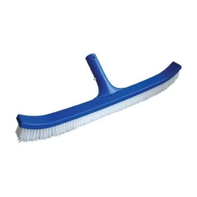 18" Curved Plastic Back Nylon Brush