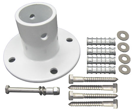 Perma-Cast Pool Deck Anchor Channel Assembly 3" Aluminum Sockets 8" Spacing Perma-Cast Pool Deck Anchor Channel Assembly 3" Aluminum Sockets 8" Spacing
