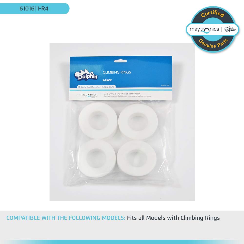 Fits M200/M400/M500 The Climbing Ring Replacement for Guaranteed to Fit Compatible with and DX3/DX4/DX6 and More – Made from Quality Material Maytronics Dolphin 6101611-R4 Nautilus/CC Plus Fits M200/M400/M500 The Climbing Ring Replacement for Guaranteed to Fit Compatible with and DX3/DX4/DX6 and More – Made from Quality Material Maytronics Dolphin 6101611-R4 Nautilus/CC Plus