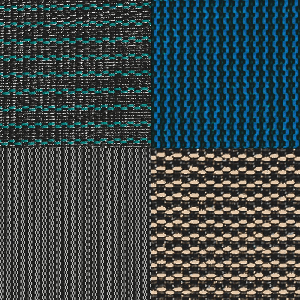 PoolTux King Mesh (Latham 7000MS) color swatches